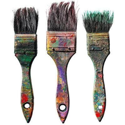 How to Clean Old Paint Brushes: A Journey Through Time and Texture