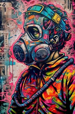 What is spray paint made of, and how does it influence modern street art?